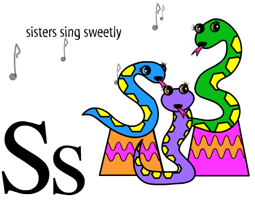 Ss: sisters sing sweetly