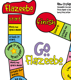 screen shot - flazeebo game board