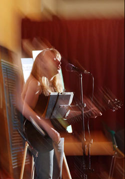 photo: Elizabeth Williams Bushey in concert