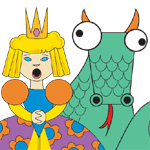 princess and dragon