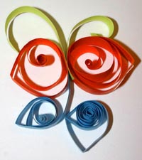 photo: quilling butterfly