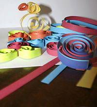 photo: quilling materials