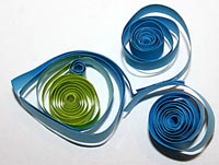 photo: quilling fish