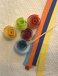 photo: quilling materials