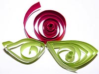photo: quilling rose