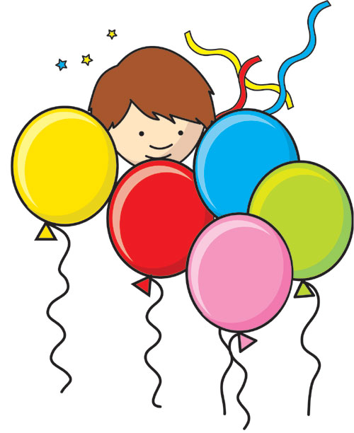 Boy with Balloons